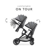 Hauck Atlantic Twin Pushchair - Grey