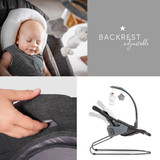 Hauck Bouncer Deluxe - Melange Grey
