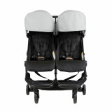 Mountain Buggy Nano Duo with Cocoon for Twins Bundle - Silver