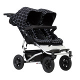 Mountain Buggy Duet V3 Travel System for Twins Bundle - Grid