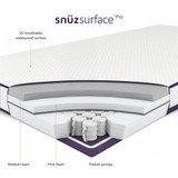 SnuzSurface Pro Adaptable Cot Bed Mattress (70 x 132)