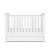 Ickle Bubba Snowdon 4 in 1 Mini Cot Bed - White
