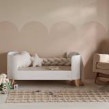 Gaia Baby Serena All-In-One & Dresser Room Set - White/Natural