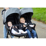 Ickle Bubba Venus Max Double Stroller - Space Grey