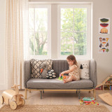 Tutti Bambini Cozee XL Junior Bed & Sofa Expansion Pack - Oak / Charcoal