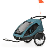 Hauck Dryk Duo Bike Trailer & Buggy - Petrol