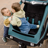 Hauck Dryk Duo Bike Trailer & Buggy - Petrol