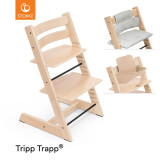 Stokke® Tripp Trapp® + Cushion + Baby Set - Natural