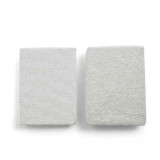 Mamas & Papas Lua Bedside Crib Bundle with Mattress Protector & Fitted Sheets