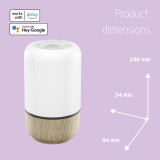 Maxi Cosi Soothe Wifi Light & Sound - White/Wood