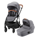 Britax Römer Strider M Pushchair + Carrycot - Grey