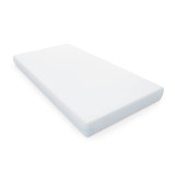 Ickle Bubba Coleby Cot Bed & Fibre Mattress - Scandi White