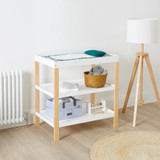Ickle Bubba Coleby Open Changer - Scandi White