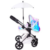 Roma Polly Parasol - Sparkle White