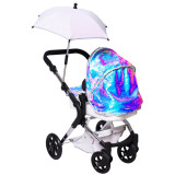 Roma Polly Parasol - Sparkle White