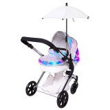 Roma Polly Parasol - Sparkle White