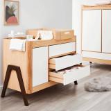 Gaia Hera Dresser - Natural/Walnut
