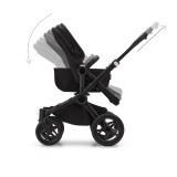 Bugaboo Donkey 5 Mono Stroller - Black/Midnight Black