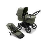 Bugaboo Donkey 5 Mono Stroller - Black/Forest Green