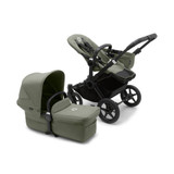 Bugaboo Donkey 5 Mono Stroller - Black/Forest Green
