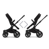 Bugaboo Donkey 5 Twin Stroller - Black/Midnight Black