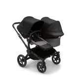 Bugaboo Donkey 5 Twin Stroller on Black/Grey Chassis + Turtle Air - Choose Your Colour