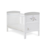 Obaby Grace Inspire Cot Bed - Guess How Much I Love You Scribble