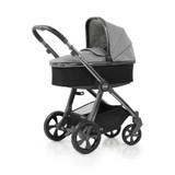 Babystyle Oyster 3 Pushchair + Carrycot - Gun Metal Chassis/Moon