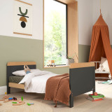 Tutti Bambini Rio 3 Piece Room Set - Slate Grey/Oak