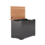 Tutti Bambini Rio Toy Box - Slate Grey/Oak
