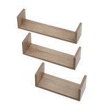 Tutti Bambini Modena U-Shaped Wall Shelves (Set of 3) - Oak