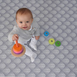 Tutti Bambini Luxury Padded XL Reversible Playmat - Fan
