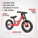 BERG Biky City Balance Bike - Red