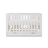 Obaby Nika Cot Bed & Under Drawer - White Wash