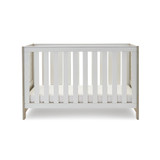 Obaby Nika 3 Piece Room Set & Under Drawer - Grey Wash & White