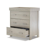 Obaby Nika 3 Piece Room Set & Under Drawer - Grey Wash