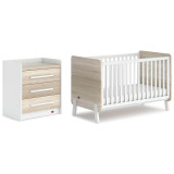 Boori Natty 2 Piece Room Set - White & Oak