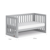 Boori Turin Cot Bed - Pebble