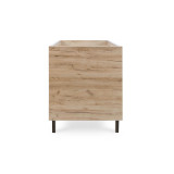 Tutti Bambini Como 3 Piece Room Set - Distressed Oak / Slate Grey