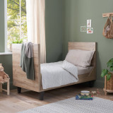 Tutti Bambini Como 3 Piece Room Set - Distressed Oak / Slate Grey