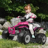 PEG Corral T-Rex 330W 12V Battery Operated Quad Bike - Pink