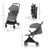 Kinderkraft Indy 2 Pushchair - Cozy Grey