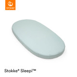 Stokke® Sleepi™ Bed Fitted Sheet V3 - Dots Sage