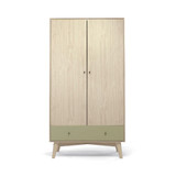 Mamas & Papas Coxley Wardrobe - Natural/Olive