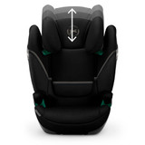Cybex Solution S2 i-Fix (R129/03 tested) - Moon Black