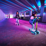 BERG Nexo Foldable Lights LED-deck Scooter - Lime