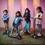 BERG Nexo Foldable Lights LED-deck Scooter - Blue