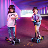 BERG Nexo Foldable Lights LED-deck Scooter - Mint
