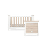 CuddleCo Ada 2 Piece Room Set - White/Ash