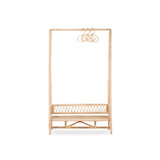 CuddleCo Aria Clothes Rail - Rattan